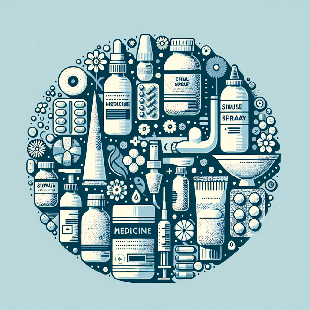 Medicamentos recomendados para o tratamento da sinusite Medicamentos recomendados para o tratamento da sinusite