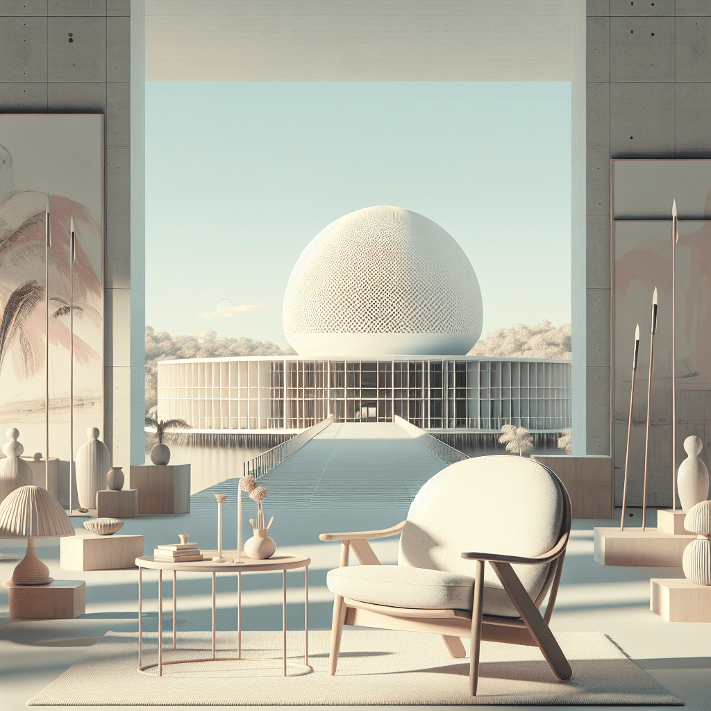Poltrona Arcos é reeditada em Brasília com artistas e diplomatas Poltrona Arcos é reeditada em Brasília com artistas e diplomatas