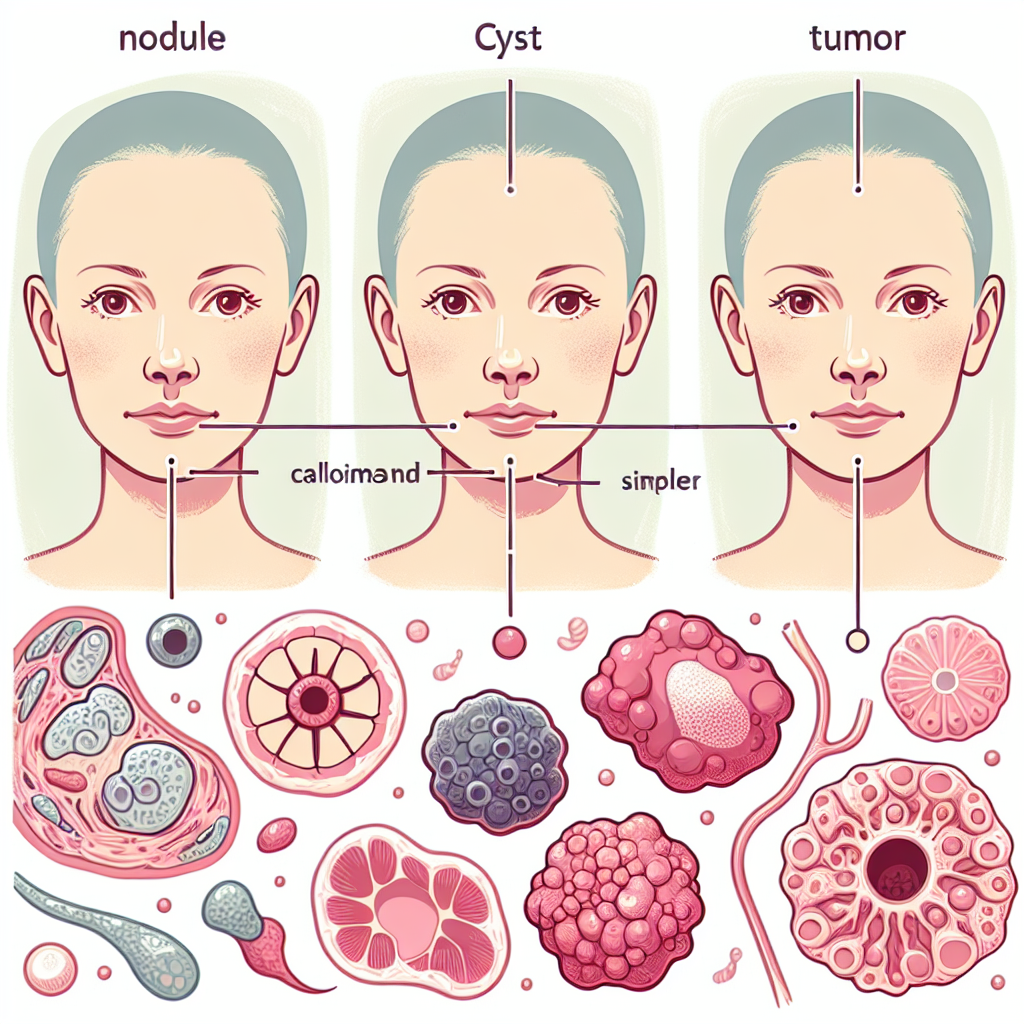 Diferença entre nódulo, cisto e tumor explicada Diferença entre nódulo, cisto e tumor explicada