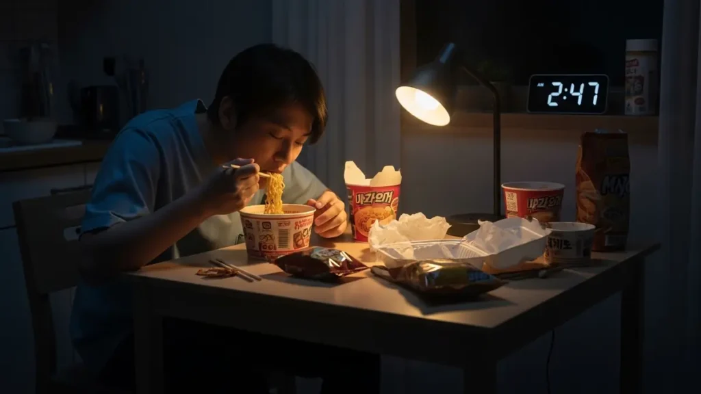 Comer tarde da noite faz mal: o que isso pode causar Comer tarde da noite faz mal